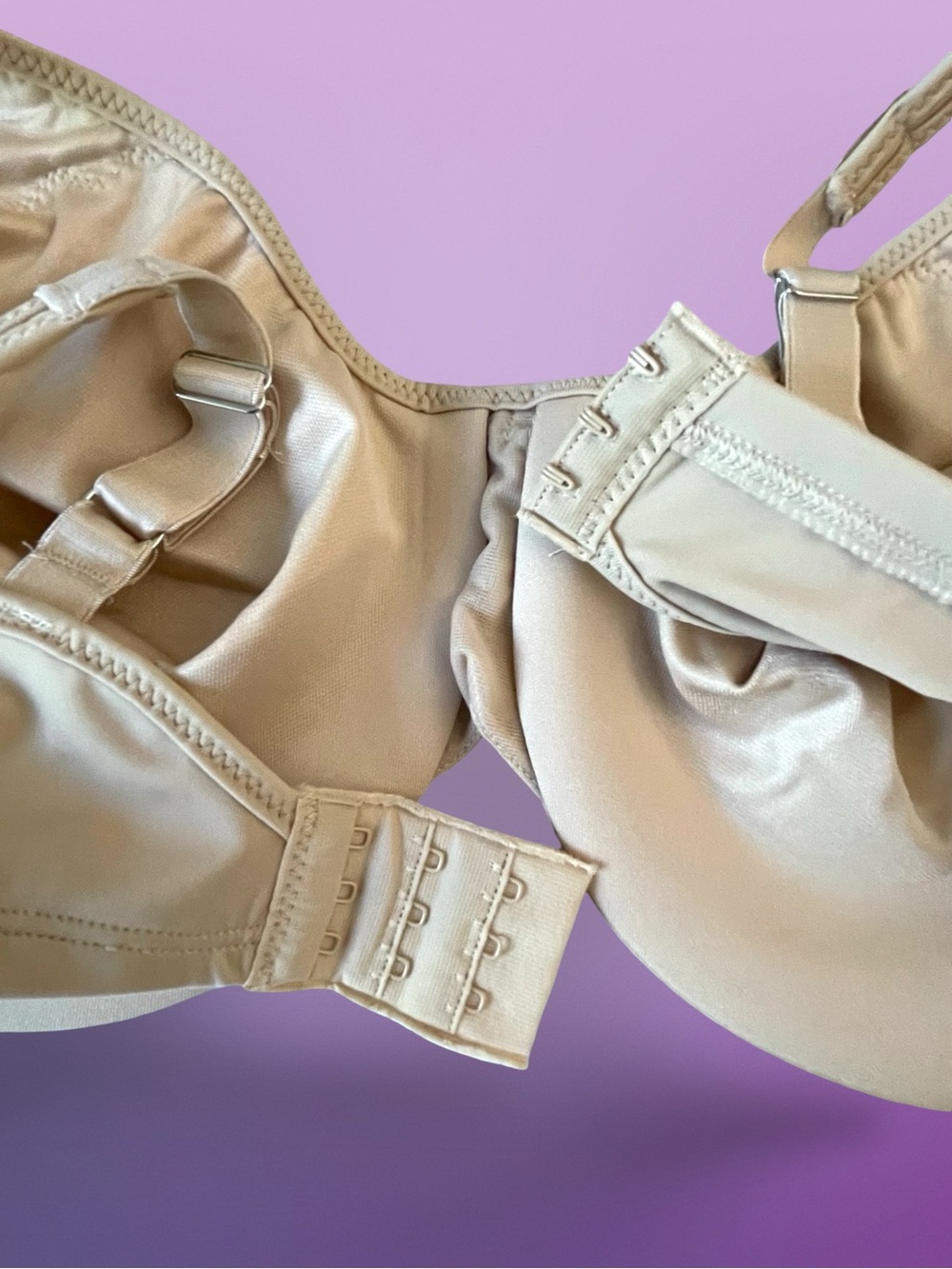 Bali 3385 Passion for Comfort Taupe Minimizer Underwire Bra Sz 36DD - Picture 4 of 9